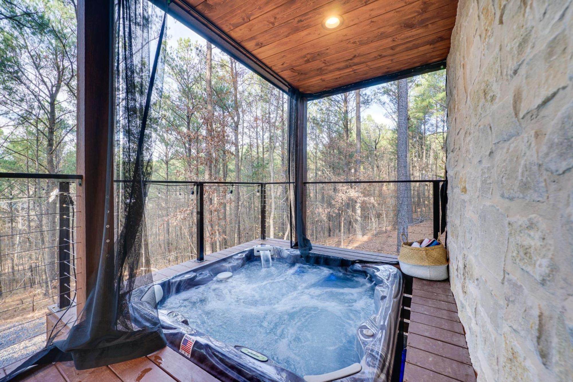 Luxury Broken Bow Cabin With Hot Tub On 3 Acres! Villa Eksteriør bilde